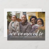 Zwei Fotos Wir haben Skriptänderungen verschoben Postkarte (Vorne/Hinten)