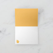 ZWEI FOX IN DIAPERS BABY SHOWER DANKE (Innenseite)