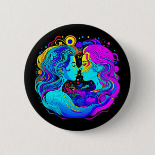 Zwei Frauen Button