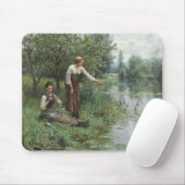 Zwei Frauen, die durch Ritter Daniels Ridgway Mousepad (Mit Mouse)