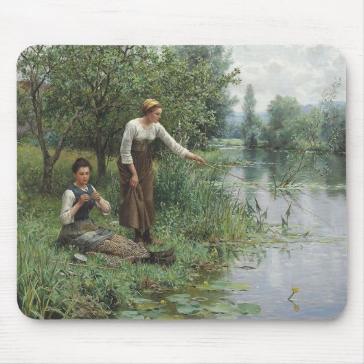 Zwei Frauen, die durch Ritter Daniels Ridgway Mousepad (Vorne)