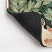 Zwei Frauen, die Salbei, von 'Tacuinum auswählen Mousepad (Ecke)