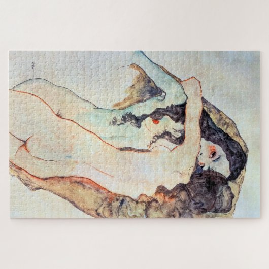 Zwei Frauen | Egon Schiele | Puzzle (Horizontal)