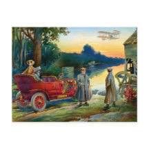 Zwei Frauen im Auto, 1910