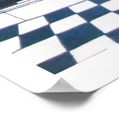 ZWEI FRAUEN IN DER NACHT, Art-Déco-Schönheit Mode Poster (Ecke)