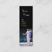 ZWEI FRAUEN IN DER NACHT , Schönheitsfashion Monog Mini Visitenkarte (Vorderseite)