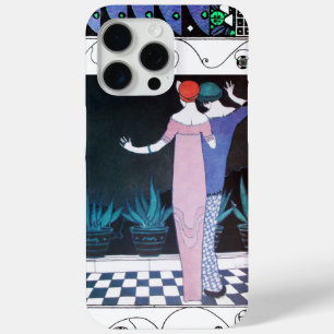 ZWEI FRAUEN IN DER NIGHT Art Déco Schönheitsmode Case-Mate iPhone Hülle