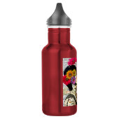 Zwei Frauen in Liebe | Pride Kiss Edelstahlflasche (Links)