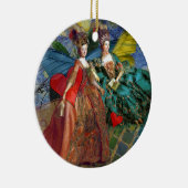 Zwei Frauen Klassik Keramikornament (Rechts)