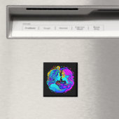 Zwei Frauen Magnet (In Situ (Geschirrspüler))