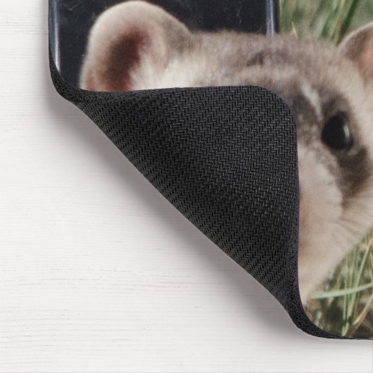 Zwei Frettchen Mousepad (Ecke)