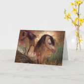 Zwei Freunde ArtCard Karte (Gelbe Blume)