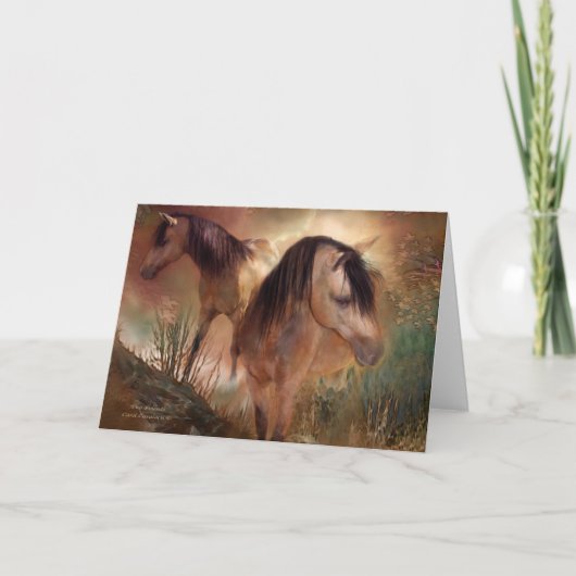 Zwei Freunde ArtCard Karte (Vorderseite)