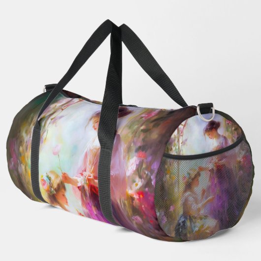 Zwei Freunde Duffle Bag (Rechte Ecke)