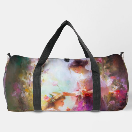 Zwei Freunde Duffle Bag (Rückseite)