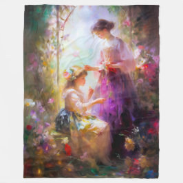 Zwei Freunde Fleecedecke