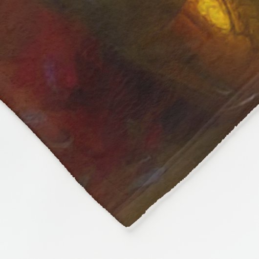 Zwei Freunde Fleecedecke (Ecke)