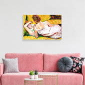 Zwei Freunde Gemälde von Henri de Toulouse-Lautrec Leinwanddruck (Insitu (Wohnzimmer))