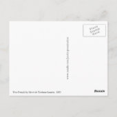 Zwei Freunde Henri Toulouse-Lautrec Postkarte (Rückseite)