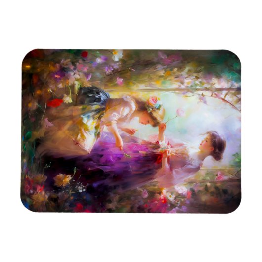 Zwei Freunde Magnet (Horizontal)