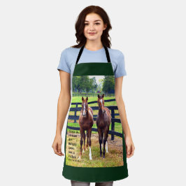 Zwei Freunde mit Sprichwörtern 18:24 Schürze