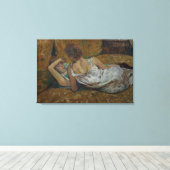 Zwei Freunde (Pastellfarben) Leinwanddruck (Insitu (Holzboden))