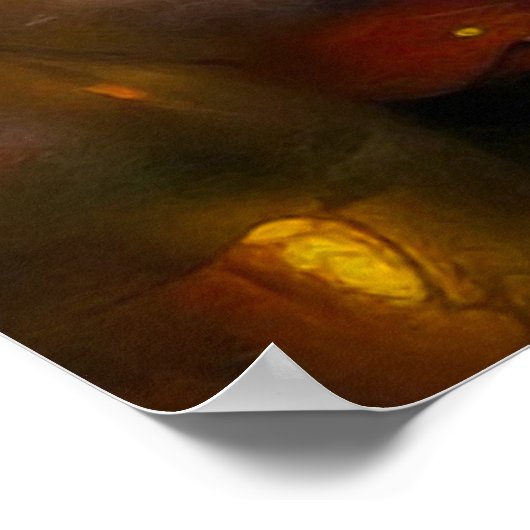 Zwei Freunde Poster (Ecke)