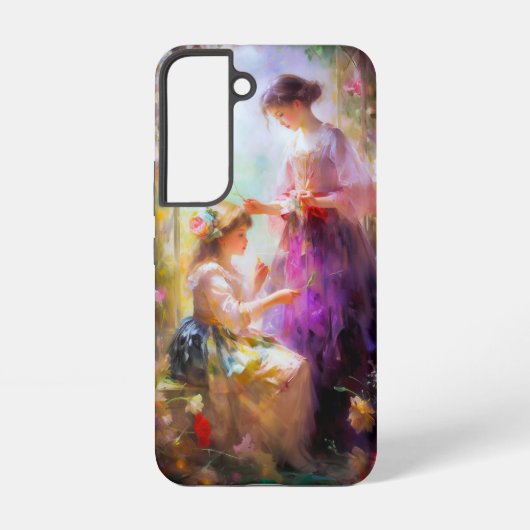 Zwei Freunde Samsung Galaxy Hülle (Rückseite)