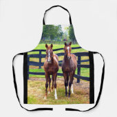 Zwei Freunde Schürze (Vorderseite)