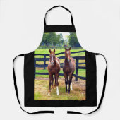 Zwei Freunde Schürze (Vorderseite)