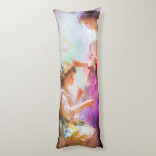 Zwei Freunde Seitenschläferkissen (Rückseite (Vertikal))