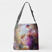 Zwei Freunde Tragetaschen Mit Langen Trägern (Rückseite)