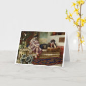 Zwei Freundinnen in Harem Karte (Gelbe Blume)