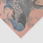 Zwei Friedenstruppen auf dem Zweig Bäume von Ohara Seidenpapier (Ausschnitt)