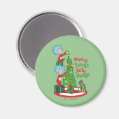Zwei fröhliche Dinge, die sich in den Jolly-Dingen Magnet (Vorderseite/Rückseite)