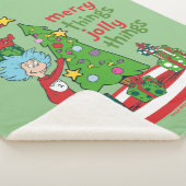 Zwei fröhliche Dinge, die sich in den Jolly-Dingen Sherpadecke (3/4)