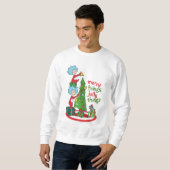 Zwei fröhliche Dinge, die sich in den Jolly-Dingen Sweatshirt (Vorne ganz)