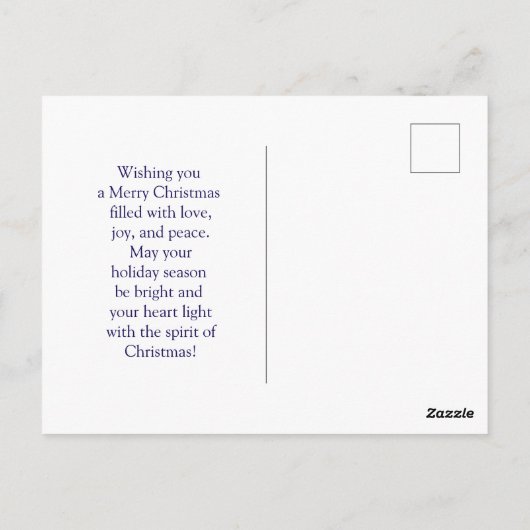 Zwei fröhliche Hippos Postkarte (Rückseite)