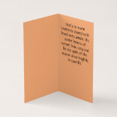 Zwei fröhliche Katzen Weihnachtskarte (Innenseite)