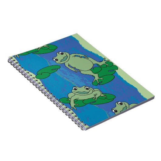 Zwei Froschmuster Notizblock (Rechte Seite)