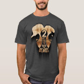 Zwei Frothy Beards-Logo T-Shirt (Vorderseite)