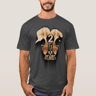 Zwei Frothy Beards-Logo T-Shirt