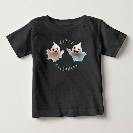 ZWEI FUN GHOSES BABY T-SHIRT (Vorderseite)