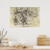 Zwei für die verlassen Flanke Poster (Küche)