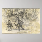 Zwei für die verlassen Flanke Poster (Vorne)