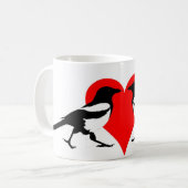 Zwei für Freude Kaffeetasse (Vorderseite Links)