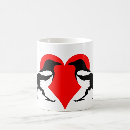 Zwei für Freude Kaffeetasse (Mittel)