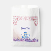 Zwei für zwei Baby-Duschen Geschenktütchen (Vorderseite)