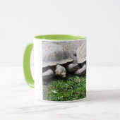 Zwei fütternd Schildkröten Tasse (Vorderseite Links)