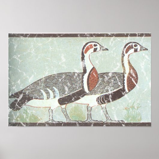 Zwei Gänse Poster (Vorne)